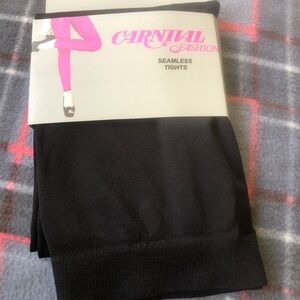 Black Seamless Tights